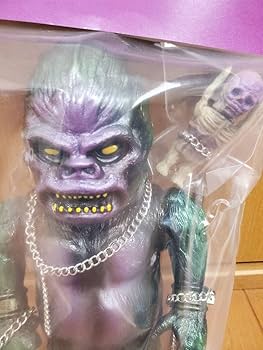 ゴリラ獣 オレンジと青のグラデーション 美品 値引不可 プロフ必読