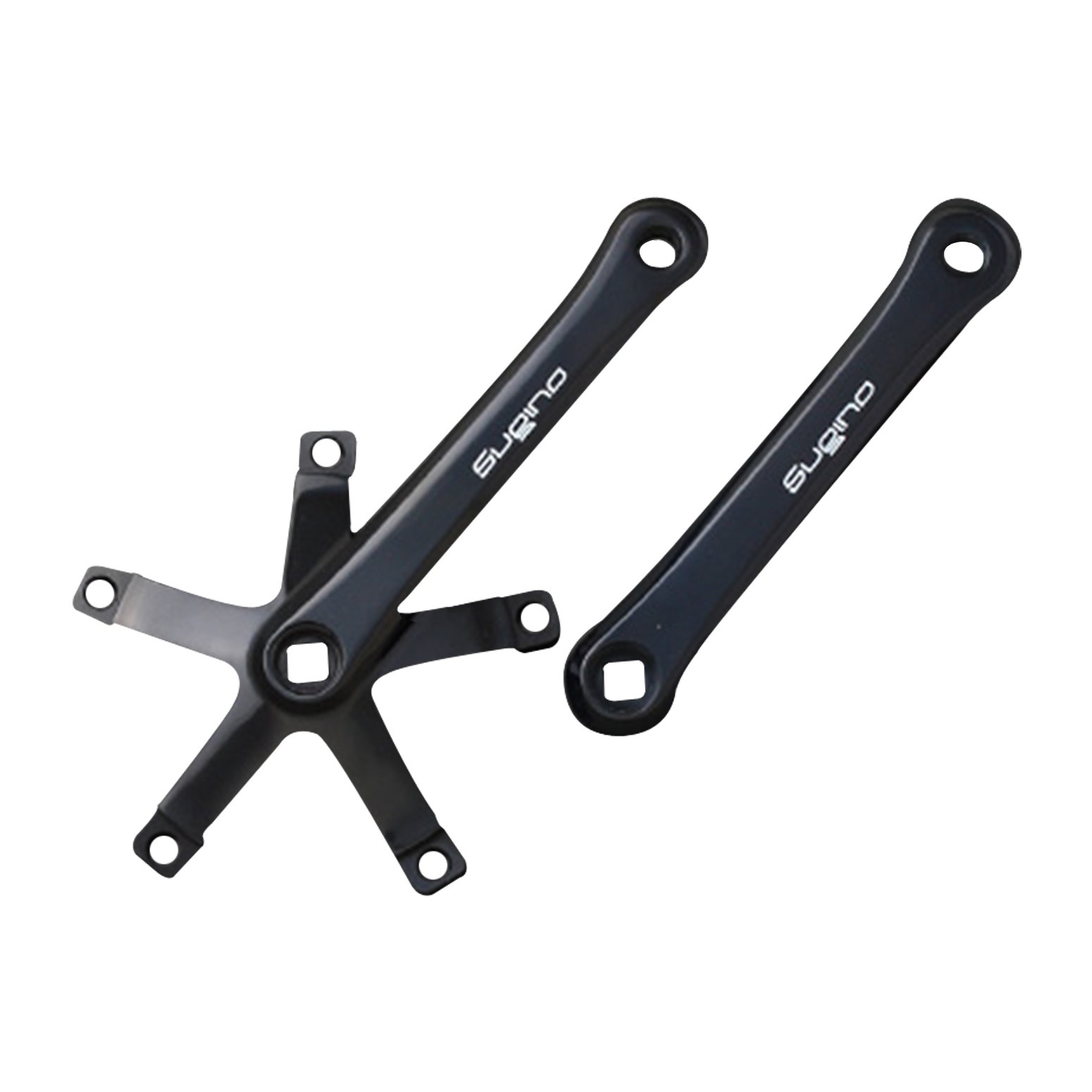 Amazon | SUGINO(スギノ) クランクセット SG75 144 (ABK) 165mm