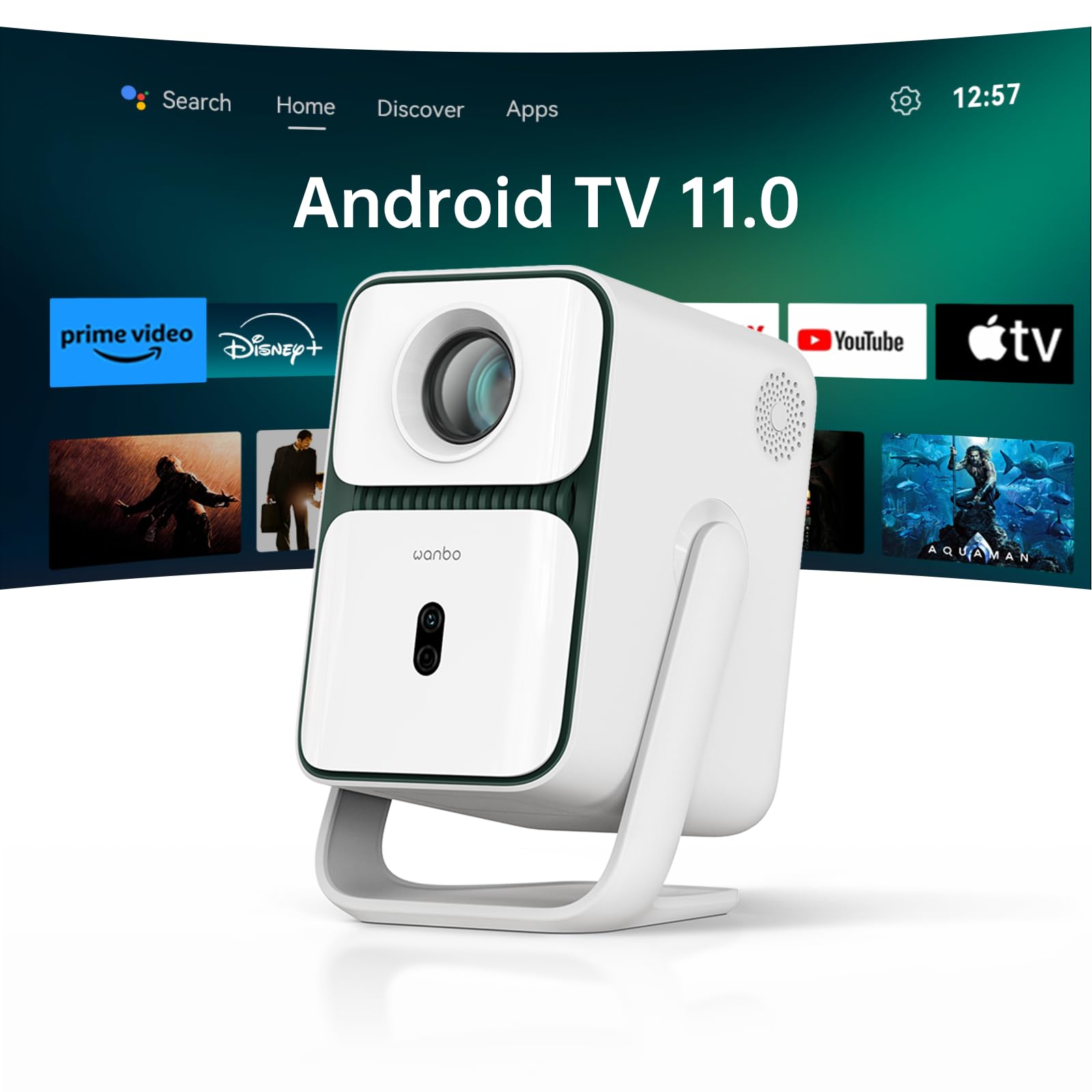Amazon.co.jp: Wanbo T2 Ultra Mobile Projector (2025 New with