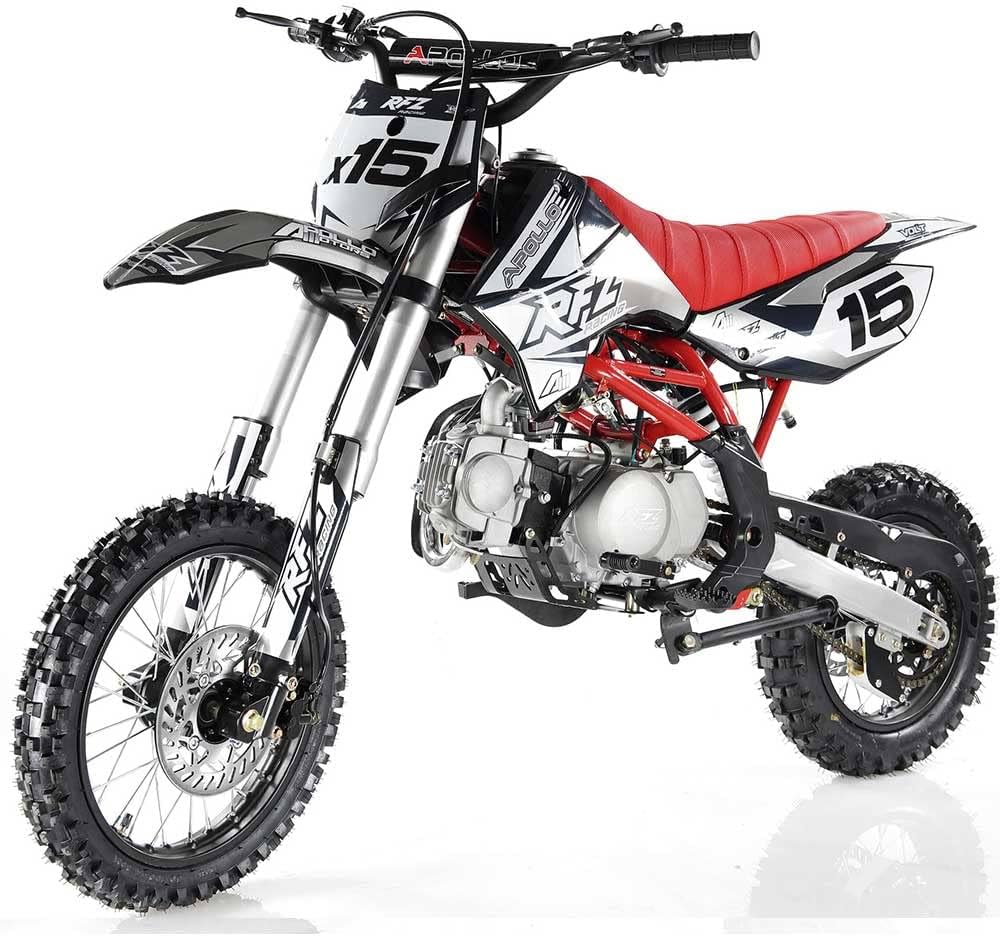 Amazon.com: HHH Apollo DB-X15 125cc Dirt Bike 14 inch Wheels Twin