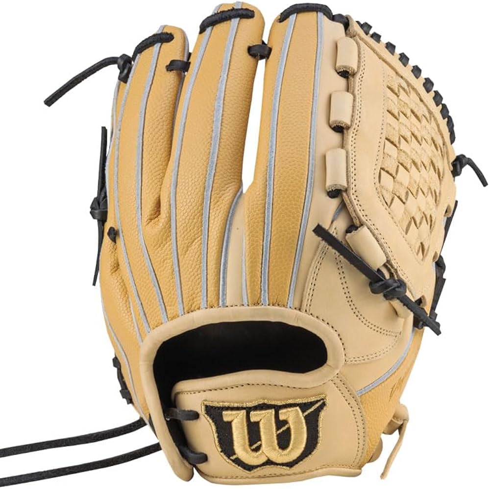 Wilson 軟式野球グローブ ブラウン 外野手用 (左投げ用) ウィルソン