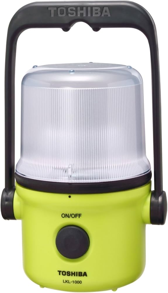 Amazon.co.jp: 東芝 LEDランタン LKL-1000(G)N 防滴構造 アウトドア
