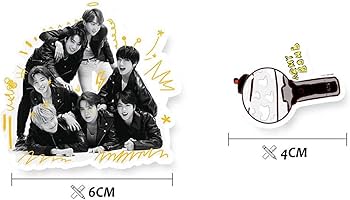 Amazon.co.jp: BTSステッカーパック、 BTS55Pcsマップの魂7ステッカー
