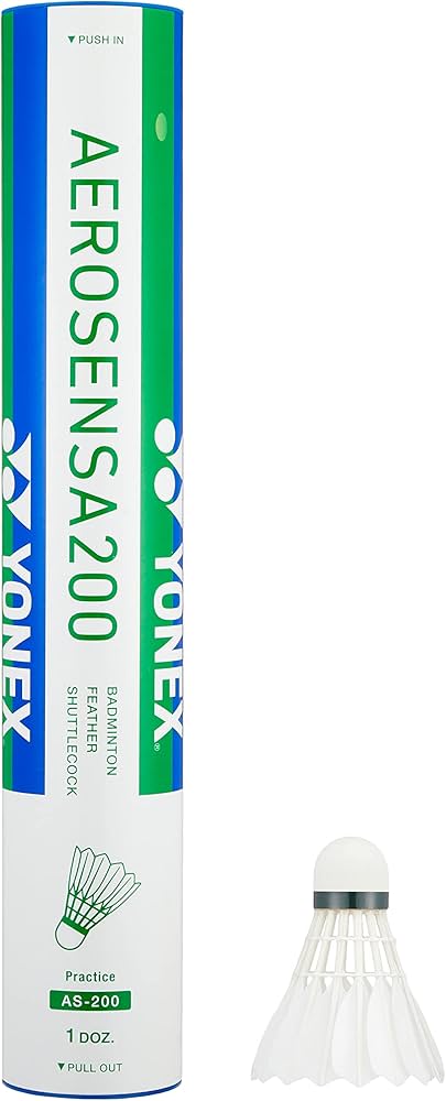 新品未使用】YONEX AEROSENSA 200 シャトル 2本セット Amazon