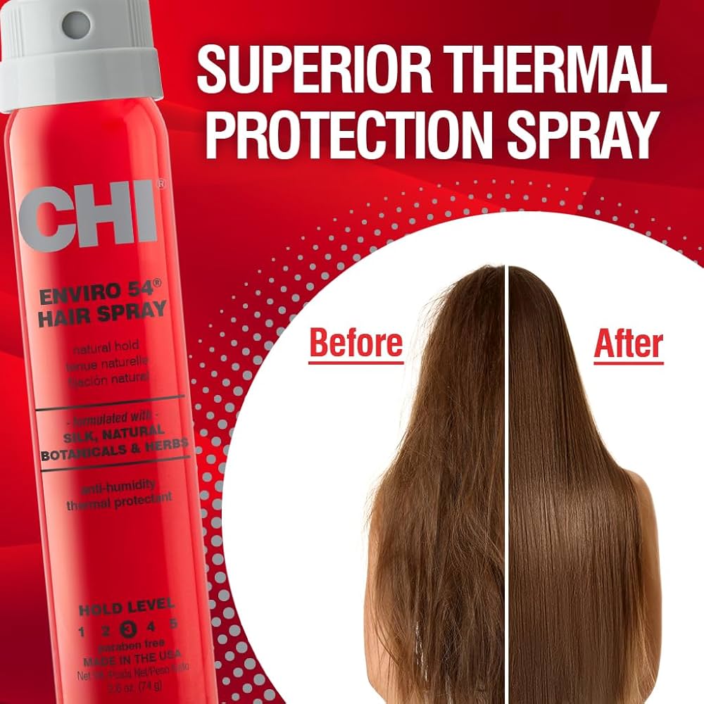 Amazon.com : CHI Enviro 54 Hairspray, Natural Hold, Lightweight