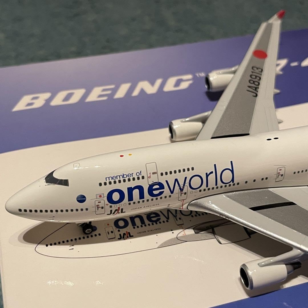 JALUX 1/200 B747-400 JAL one world塗装 JALUX 1/200 B747-400 JAL