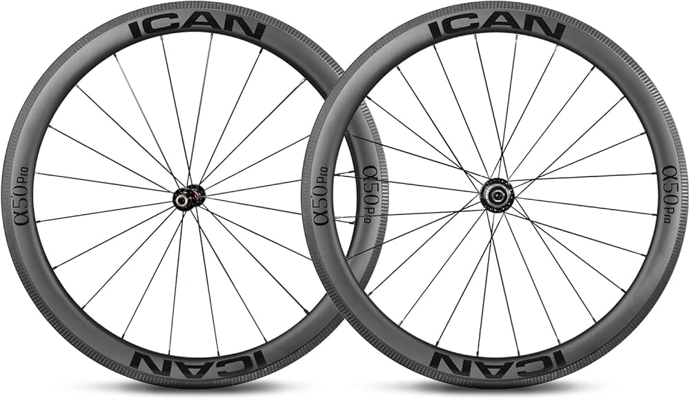 Amazon | ICAN ALPHAシリーズカーボンホイールリムブレーキロード