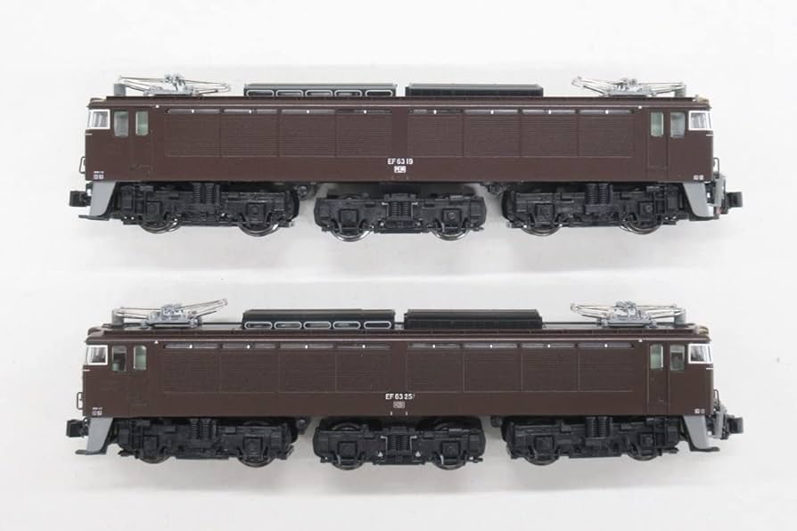Amazon | KATO 10-1430 EF63 2次形・3次形 JR仕様(茶) 2両セット【D
