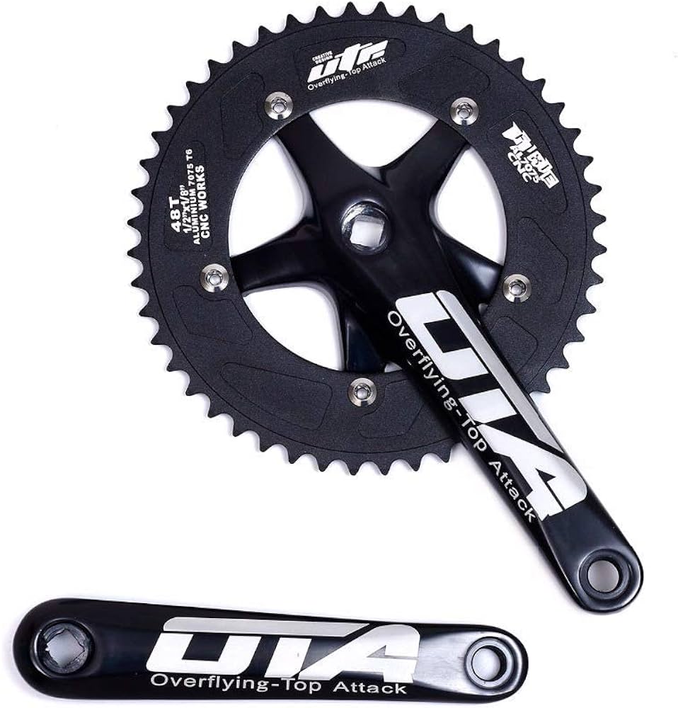 Amazon | OTAシングルスピードクランクセット48T、170mmクランクアーム