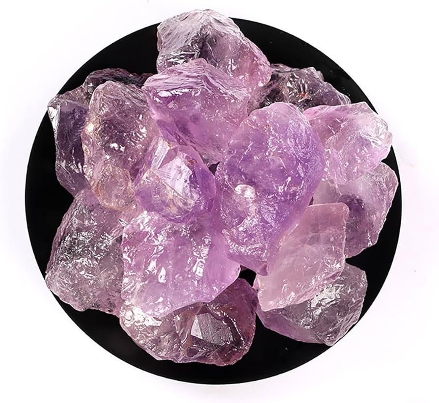 Amazon.co.jp: SUKIMIND 400gセット アメジスト 原石 天然石 かち割り