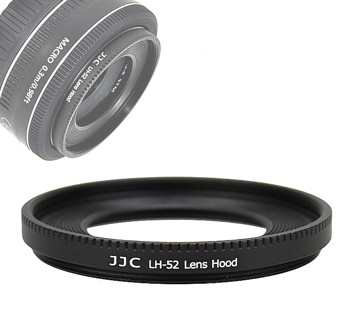 Amazon.com : JJC LH-52 Metal Lens Hood for Canon EF 40mm f/2.8 STM