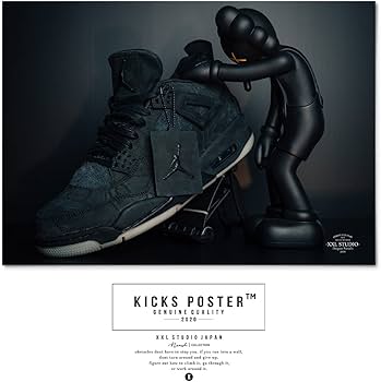 Amazon.co.jp: エアジョーダン4 カウズ AIR JORDAN4 KAWS スニーカー