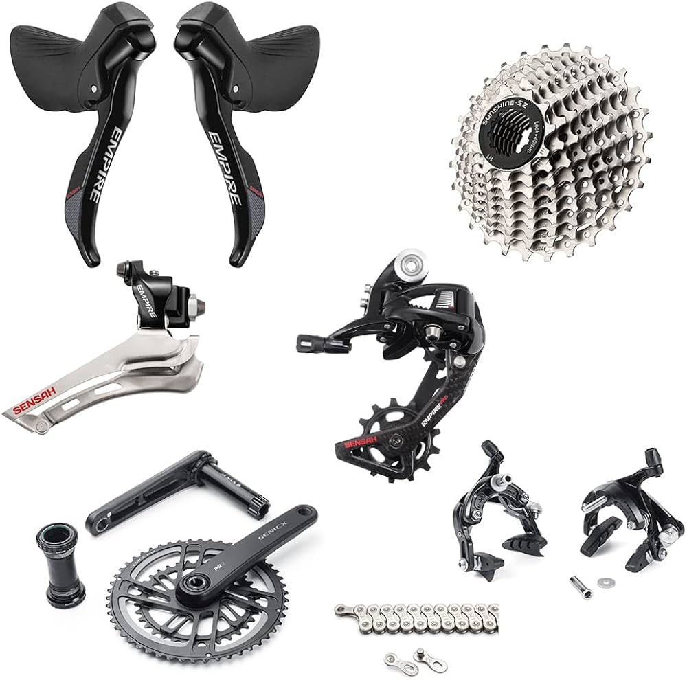 Amazon | SENSAH EMPIRE 2 x 11スピード22 sロードグループセットR/L