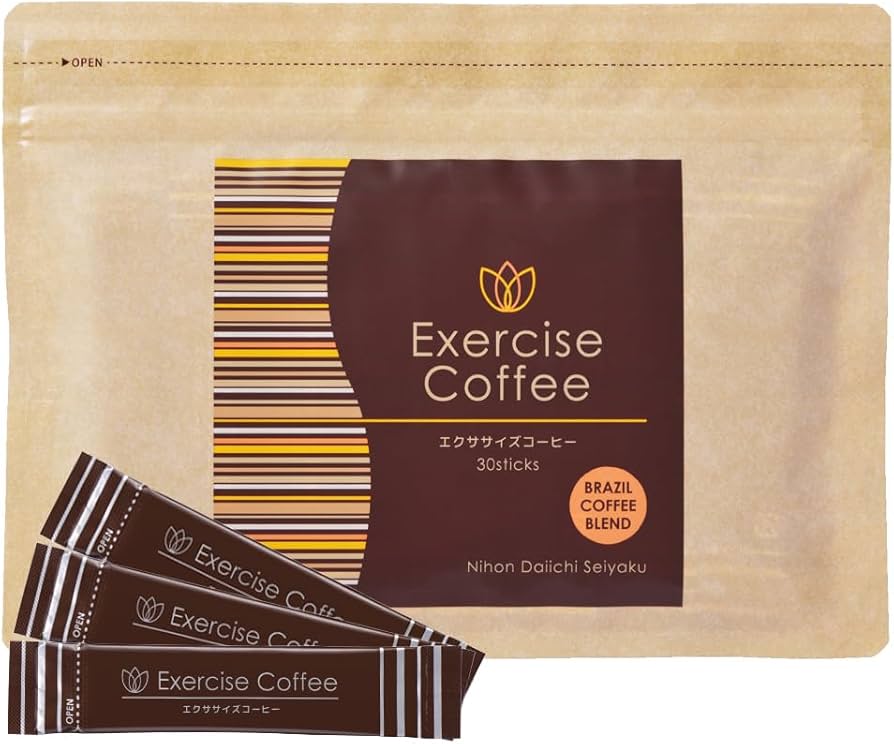Exercise Coffee ブラジルコーヒーブレンド 30袋入り