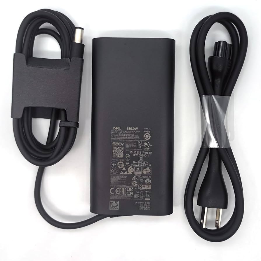 Amazon.com: Dell 180W Barrel 7.4mm GAN Laptop Charger, Precision