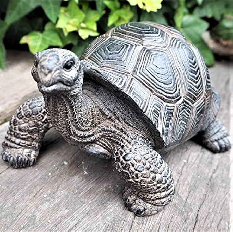 Amazon.co.jp: 亀の置物 かめ カメ タートル T14192 動物 置物