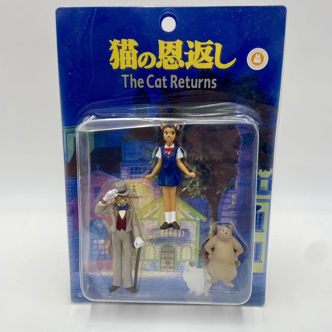 激レア 非売品 スタジオジブリ 卓上ディスプレイフィギュア 猫の恩返し