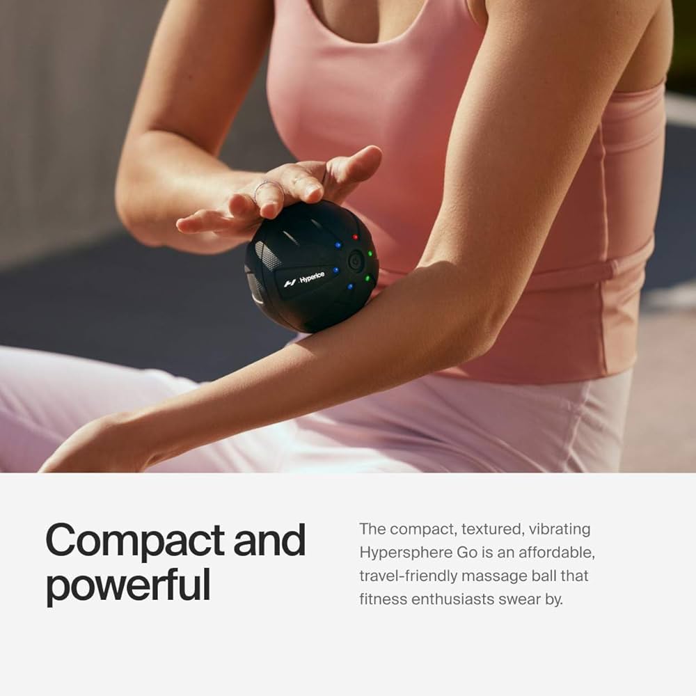 Amazon.com: Hyperice Hypersphere Go - Vibrating Massage Ball for