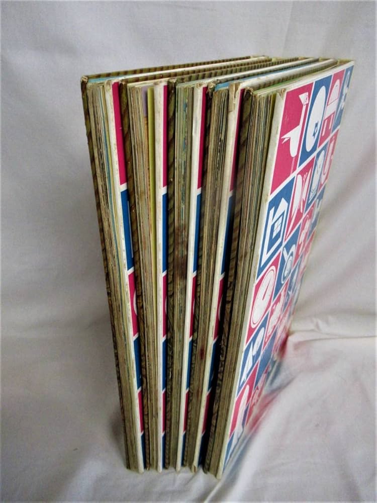 Amazon.co.jp: 絵本百科全5巻揃い 絶版 平凡社 昭和レトロ 昭和38年