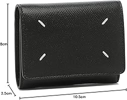 Amazon | [メゾンマルジェラ]三つ折り財布 コンパクトウォレット