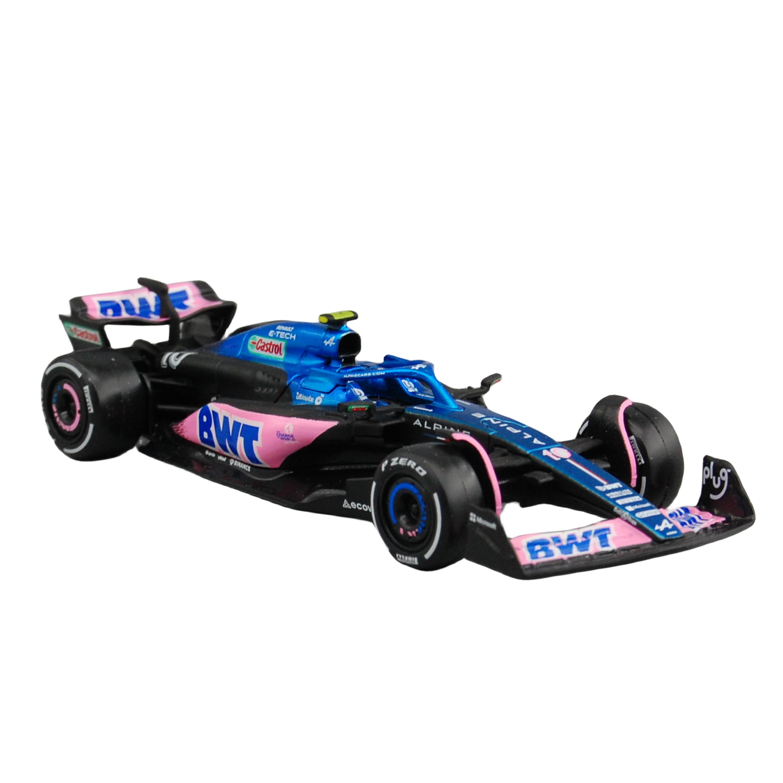 Amazon.com: 1/43 2023 BWT Alpine F1#10 Pierre Gasly Diecast Model
