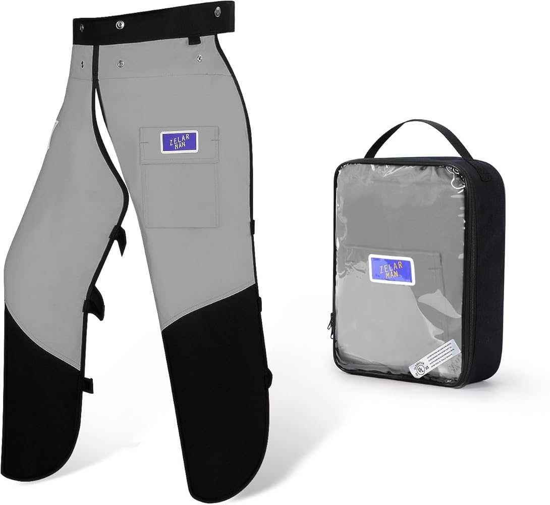 Amazon.com: ZELARMAN Chainsaw Chaps, Chainsaw Safety Apron
