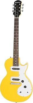 Amazon.com: Epiphone Les Paul Melody Maker E1, Sunset Yellow