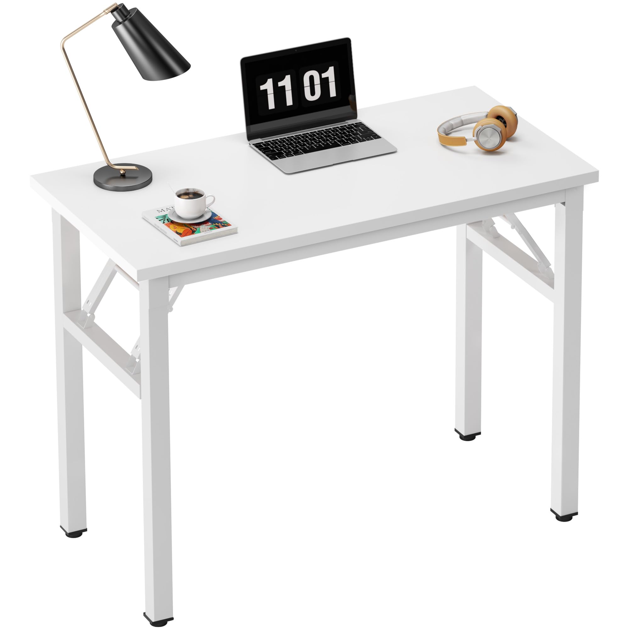 Amazon.com: Need 31.5 Inch Folding Computer Desk for Small Spaces