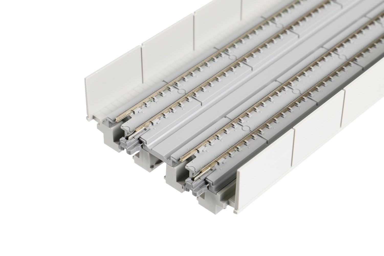 Amazon | KATO Nゲージ 複線高架直線線路 186mm 2本入 20-411 鉄道模型