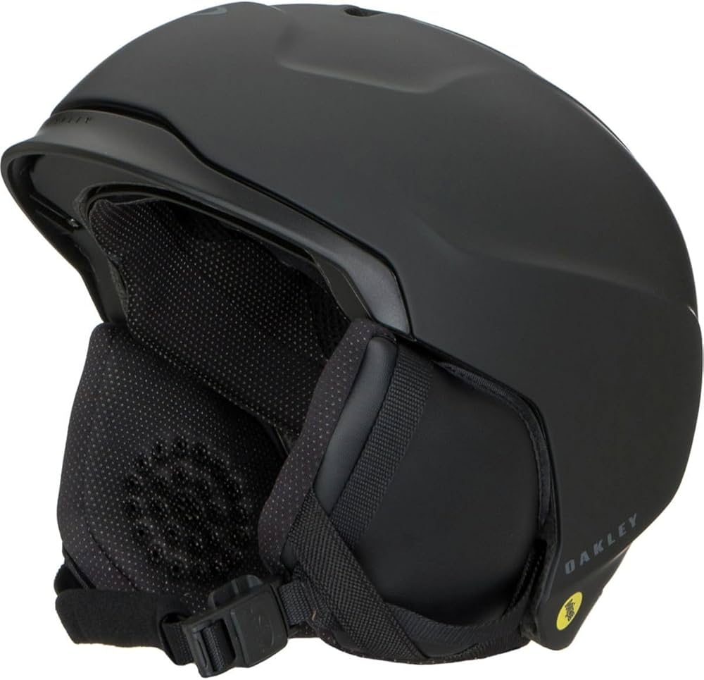 Amazon.com: Oakley Mod3 Helmet with MIPS Snow, Matte Black, Small