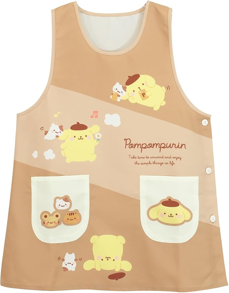 Amazon.co.jp: [ON NISHIKI] ポムポムプリン エプロンキャラクター