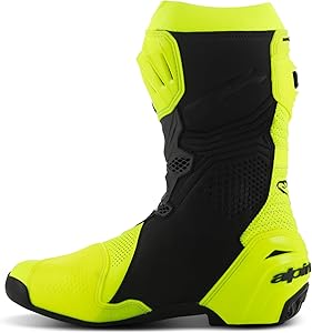 Amazon.co.jp: [アルパインスターズ] バイクブーツ イエローフロー