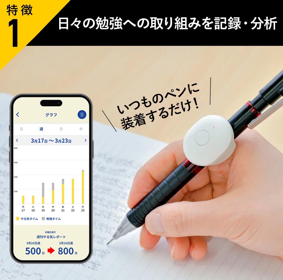 Amazon.co.jp: コクヨ(KOKUYO) 大人のやる気ペン 【iOS・Android両対応