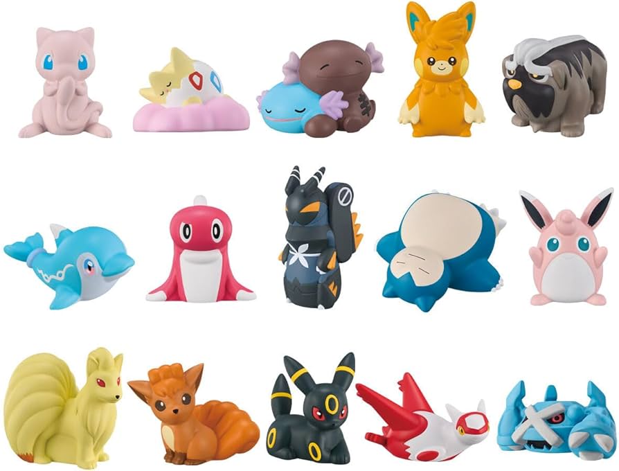 Amazon.co.jp: バンダイポケモンキッズキミとポケモンの出会い編全15種