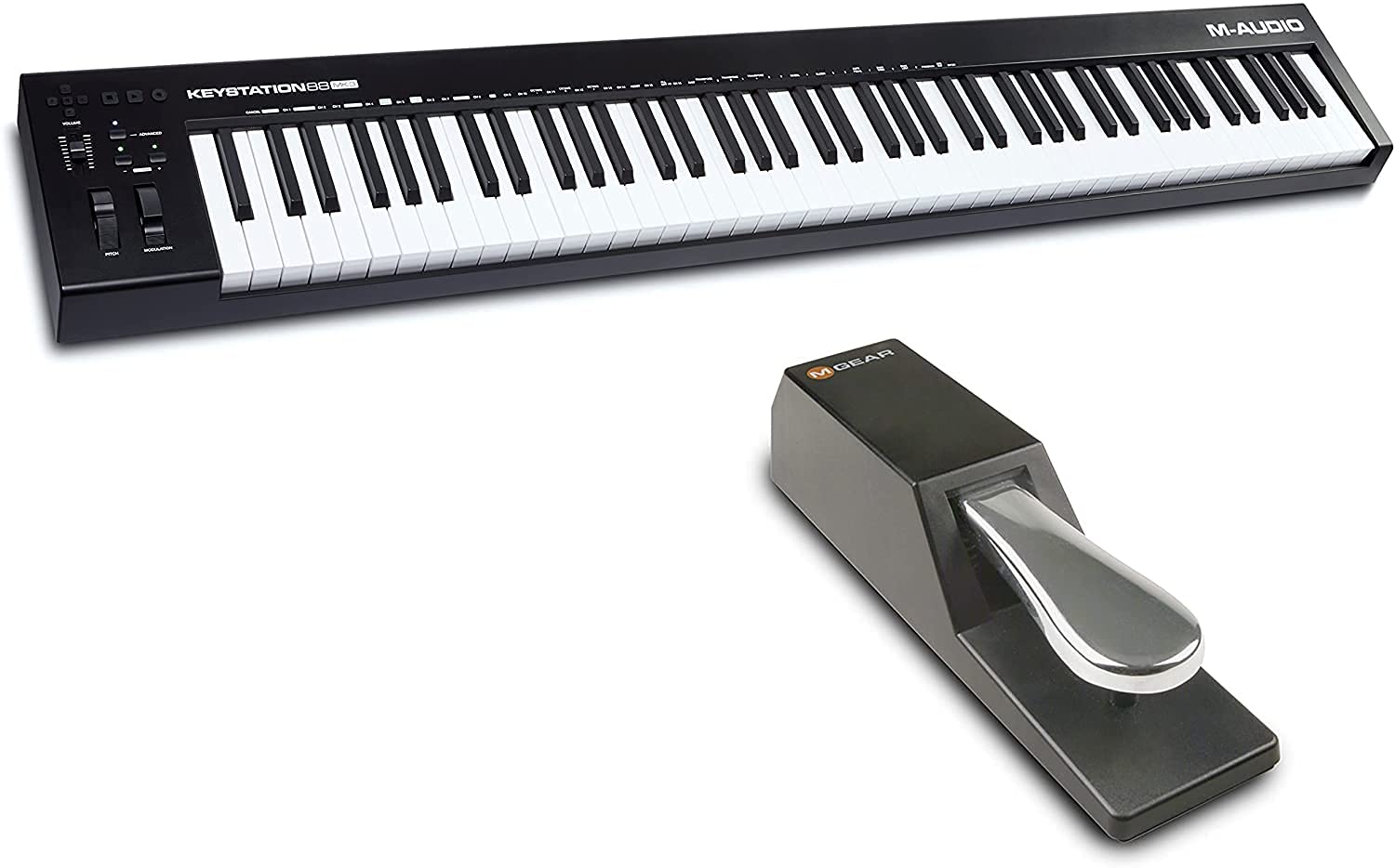 Amazon.com: Keystation 88 MIDI Keyboard Controller Beat Maker