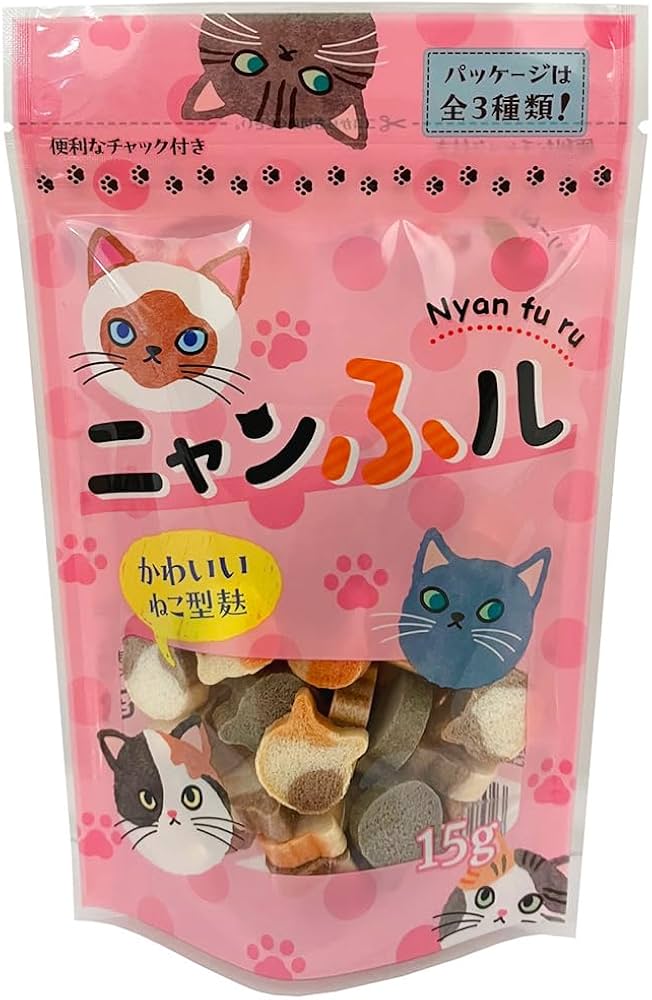 Amazon.co.jp: 常陸屋本舗 ニャンふル 15g×5個 : 食品・飲料・お酒