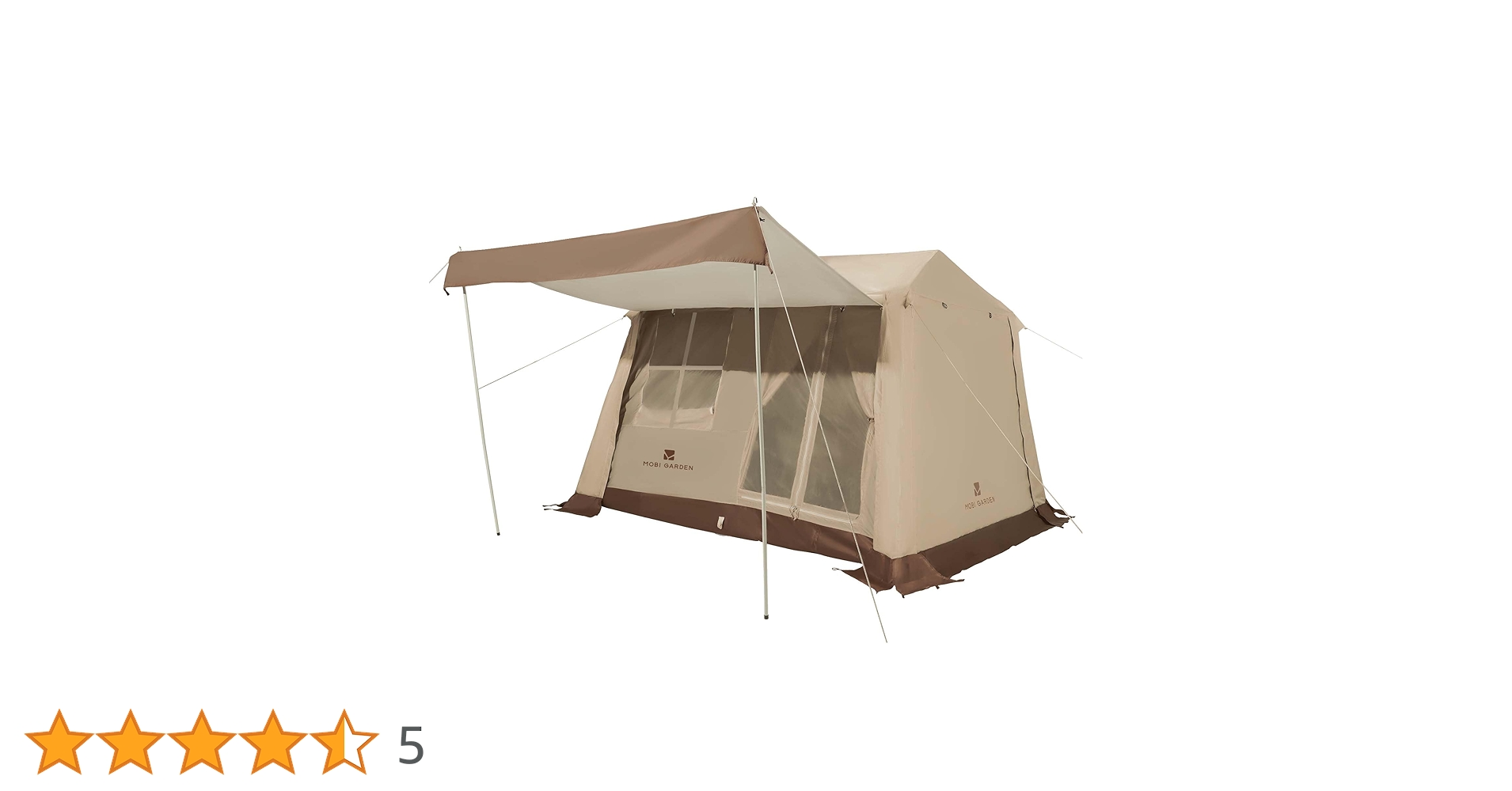 未開封 MOBI GARDEN ワンタッチ テント ‎ロッジ型 Amazon.co.jp: MOBI
