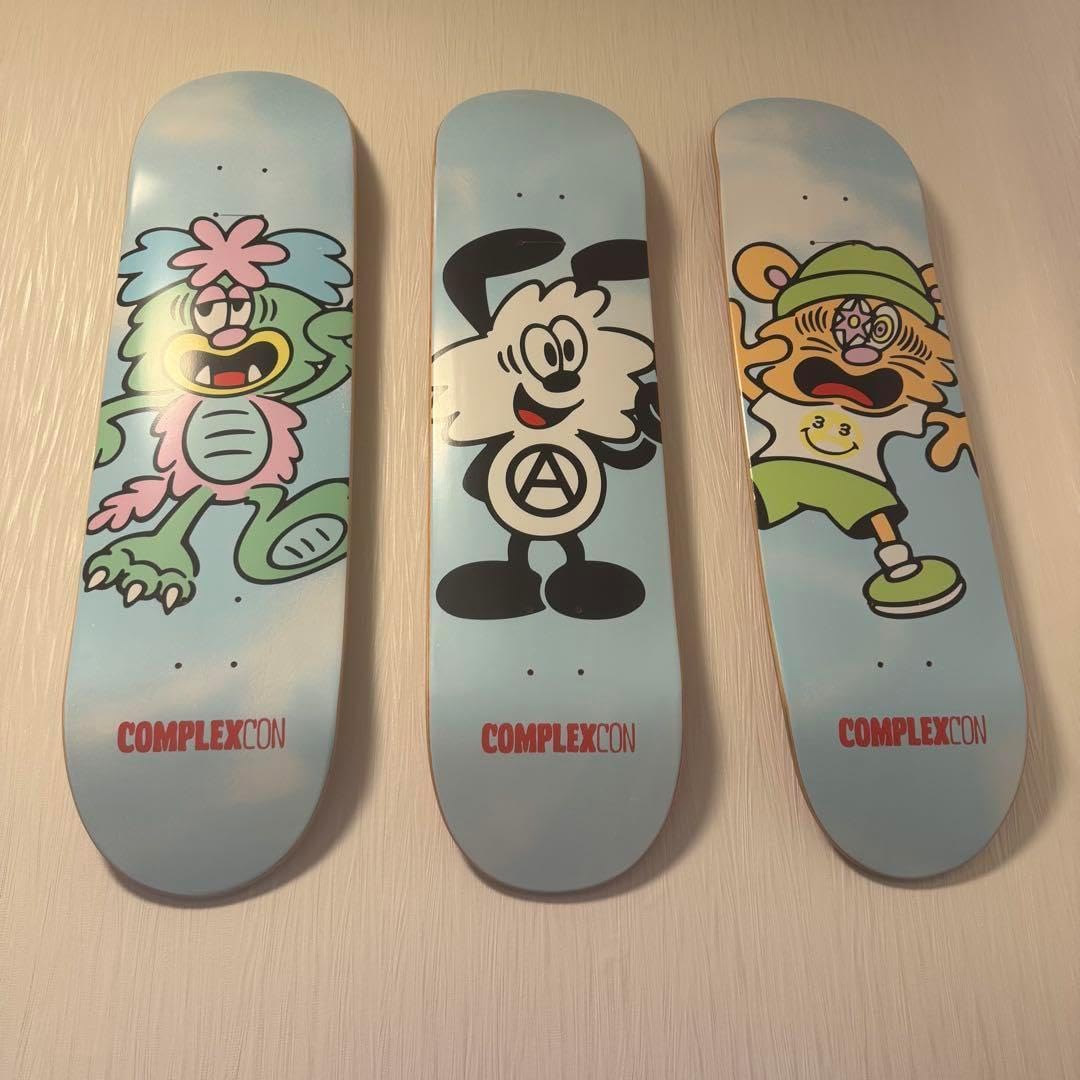 新 COMPLEXCON Verdy Vicky デッキ 3枚セット 新 COMPLEXCON Verdy