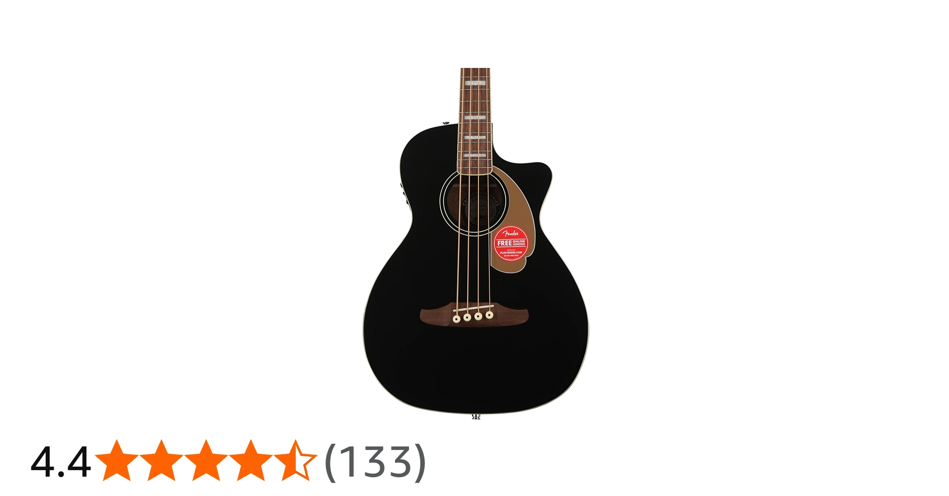 Amazon | Fender エレアコベース Kingman Bass, Walnut Fingerboard