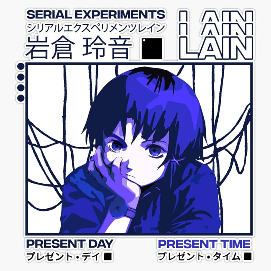 Amazon.com: Serial Experiments Lain Sticker Vinyl Waterproof