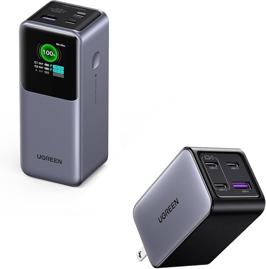 Amazon.com: UGREEN Nexode Power Bank 20000mAh Bundle with 65W USB