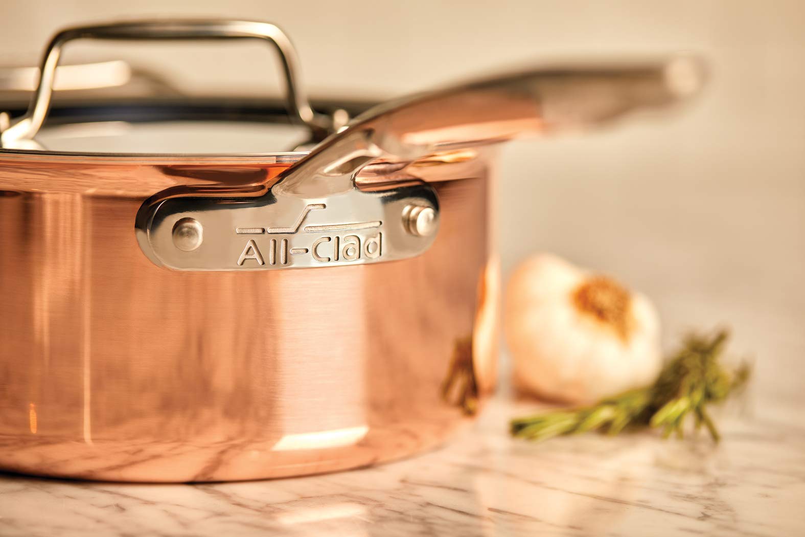 Amazon.com: All-Clad Copper C4 8 Qt. Stockpot with Lid, Cookware