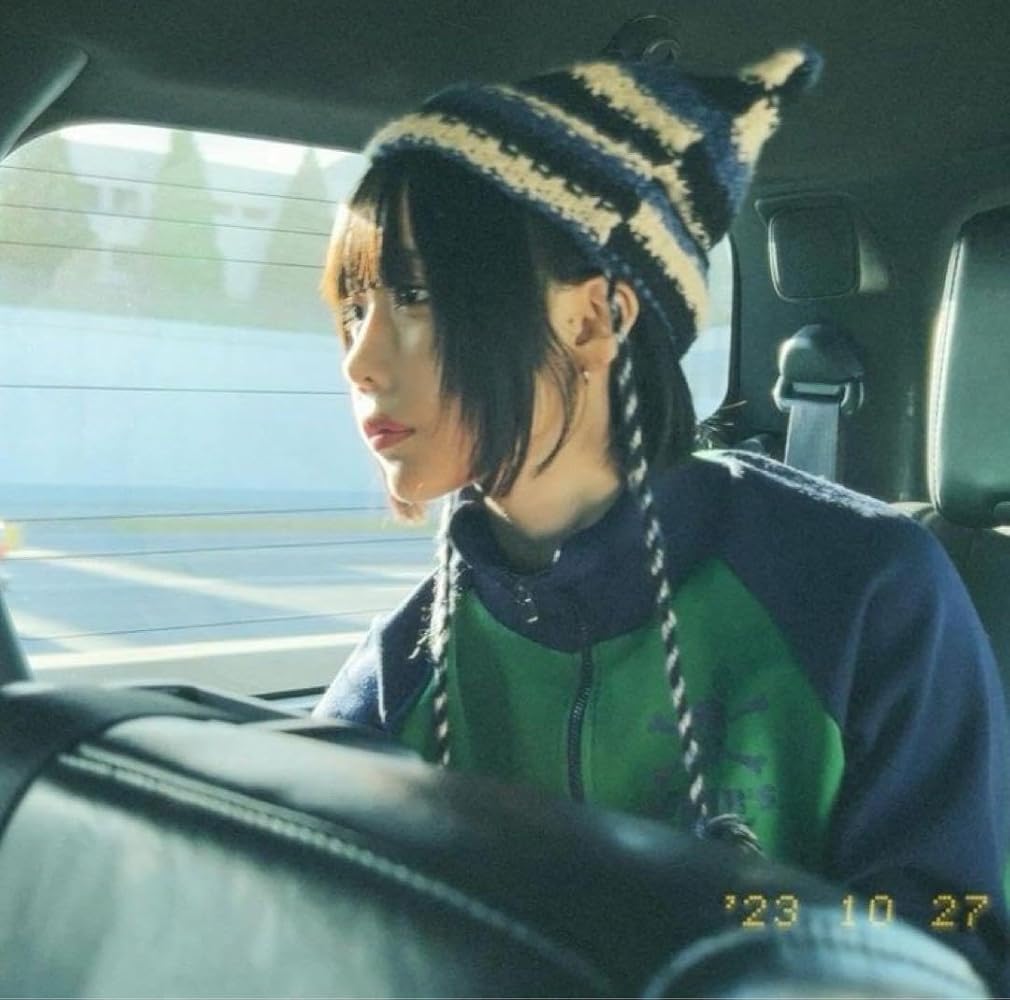 Amazon.co.jp: あのちゃん着用猫耳ニット帽 ぽんぽん y2kフェアリー