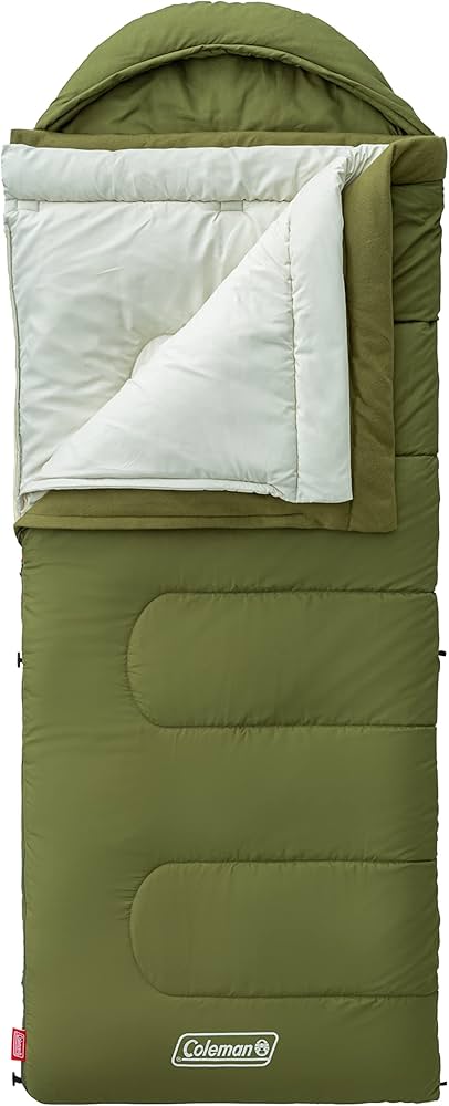 Amazon.co.jp: Coleman(コールマン) 寝袋 パーカー/C-3 オリーブ 封筒