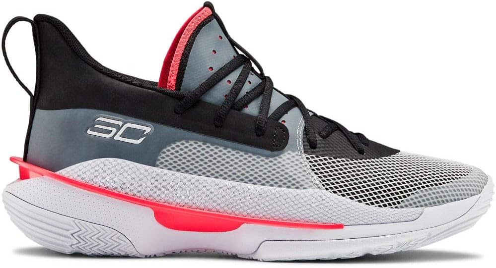 Amazon | Under Armour Men's Curry 7 Basketball Shoe (White/Blue