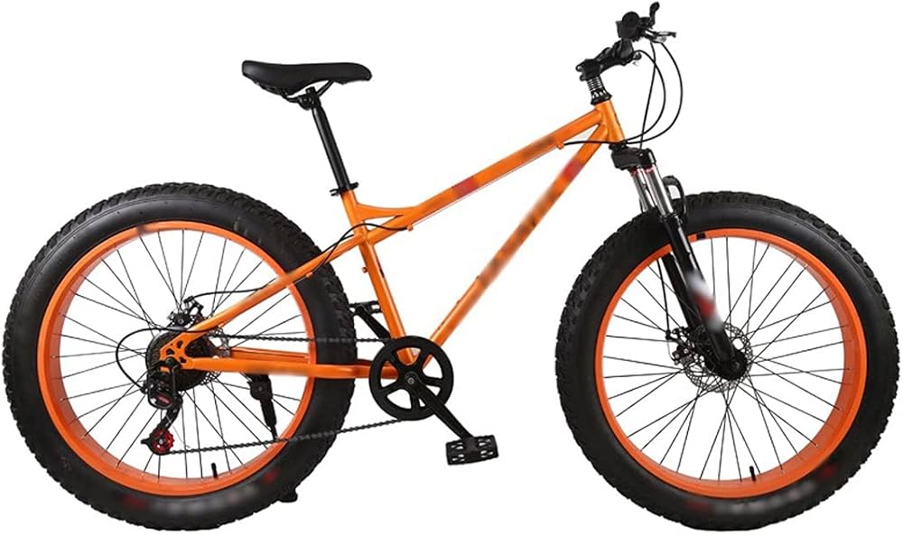 Amazon | 自転車 マウンテンバイク 4.0 ファットタイヤ マウンテン