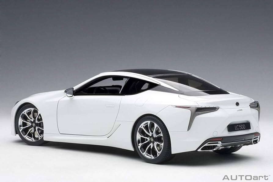 Amazon | AUTOart 1/18 レクサス LC500 メタリック・ホワイト