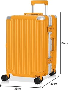 Amazon | [AnyZip] スーツケース キャリーバッグ キャリーケース 機内