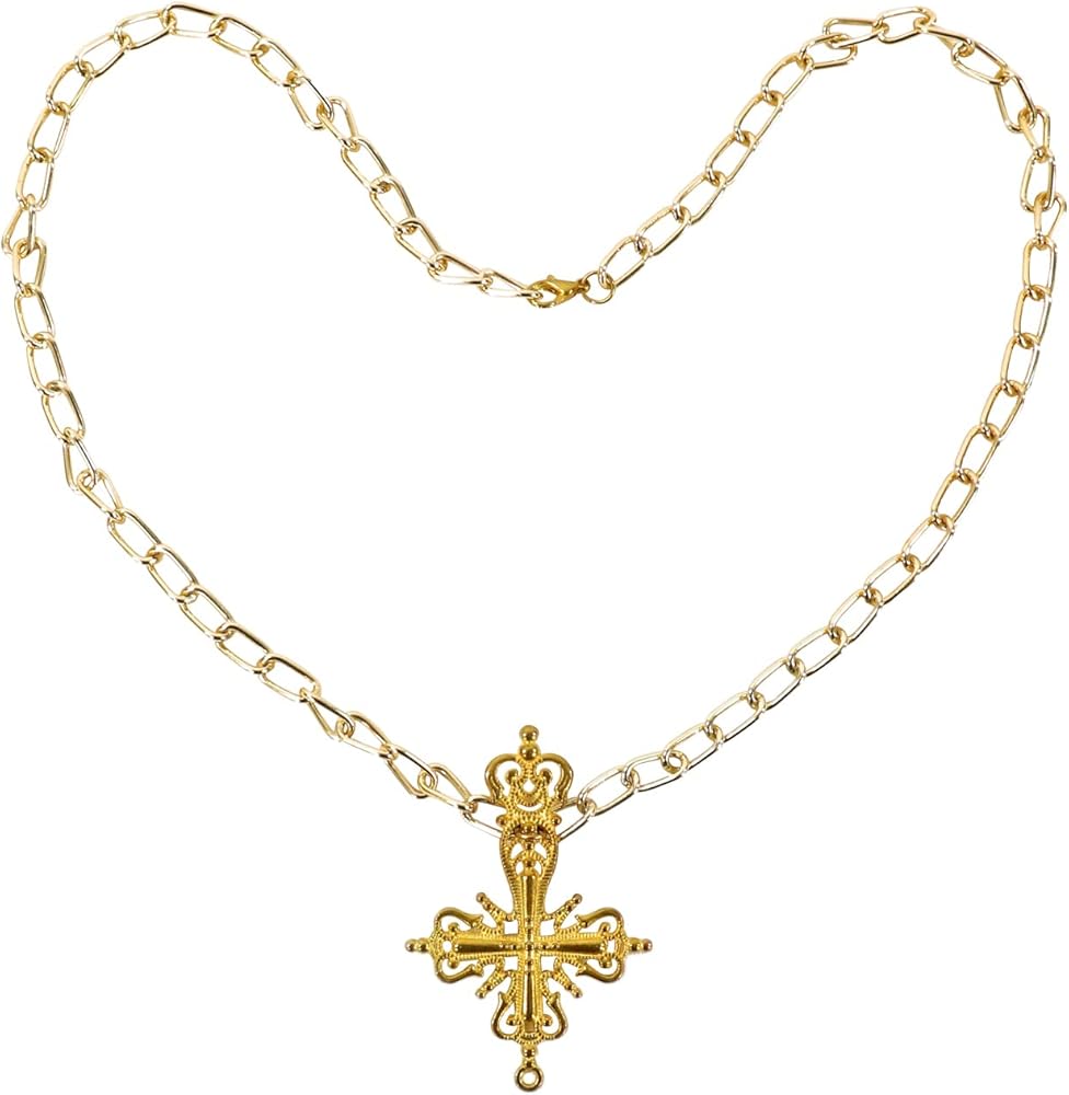 Amazon.com: C-ZOFEK Cosplay Cross Necklace for Anime Props