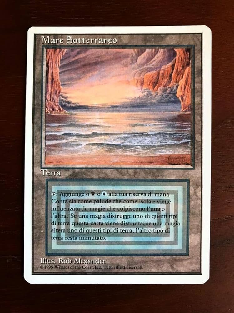 MTG badlands リバイズド イタリア語 黒枠 Badlands リバイズド黒枠
